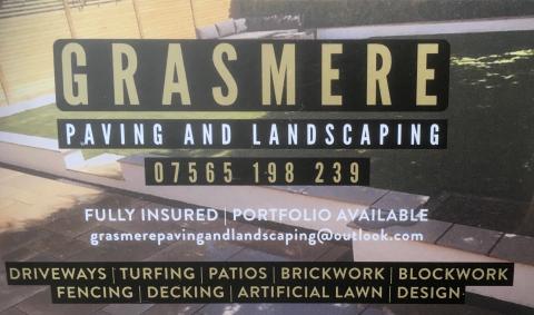Grasmere Paving & Landscaping  Logo